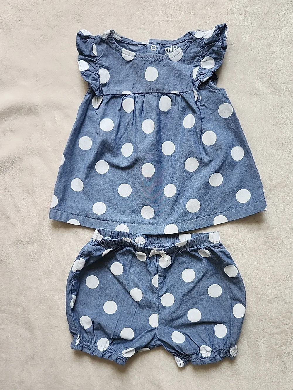 Carter's  Polka Dot Top & Shorts Set, 24M